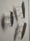 Vintage Lot Of 3 Fishing Lures