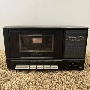 Vintage Realistic SCP-30 Stereo Cassette Tape Player GETESTET - Bild 1 von 10