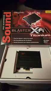 Creative Sound Blaster, X-Fi Titanium Fatality, PCIe Soundkarte - Bild 1 von 3