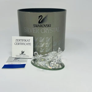 Swarovski Crystal Figurine AIRPLANE Propeller A 7473 NR 002 Box Certificate - Picture 1 of 13