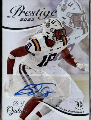2023 Prestige BJ Ojulari Xtra Points Auto RC #305 Arizona Cardinals - Image 1 of 2