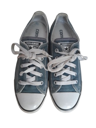 Scarpe da ginnastica Converse donna All Star UK 4 blu bianco sneakers stringate EU 37