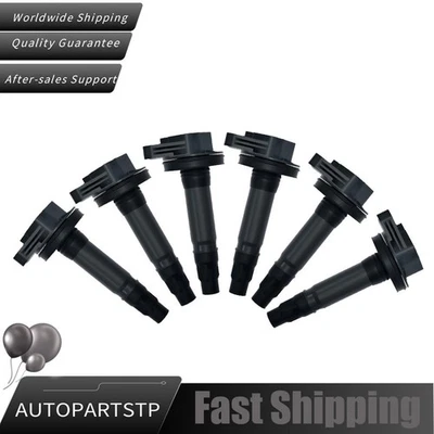 6x Ignition Coil for Ford Taurus Explorer F-150 Transit Lincoln MKS MKT MKX MKZ - Image 1 of 4