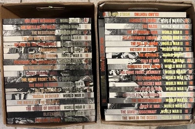 TIME LIFE BOOKS WORLD WAR II COMPLETE SET 38 VOLUMES HARDCOVER WWII HISTORY - Image 1 of 4