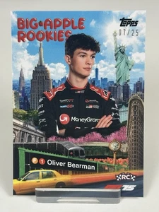 Topps F1 2025 Fanatics Fest Oliver Bearman Big Apple Rookie 07/25 NYC - Picture 1 of 2