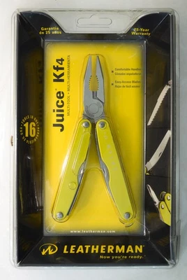 Leatherman Juice KF4 (solar yellow)- retired, rare, new in package NIP  #3446 - Image 1 of 4