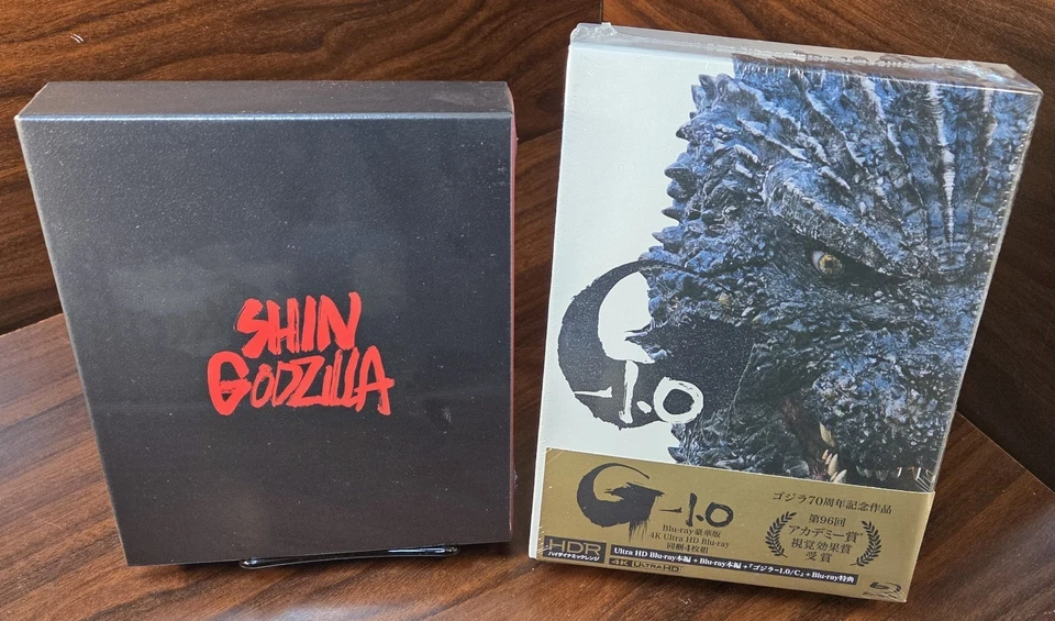 Godzilla Minus One 4K Ultra HD Blu-ray & DVD Limited Edition Box TBR-34167D