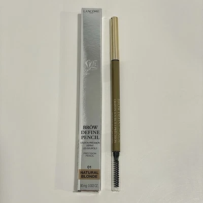 Lápiz Lancome Brow Define Precision #01 rubio natural tamaño completo 0,003 oz Foto 1 de 4