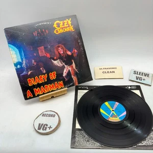 Ozzy Osbourne- Diary Of A Madman VG+/VG+ Ultrasonic Clean 1981 - Picture 1 of 4