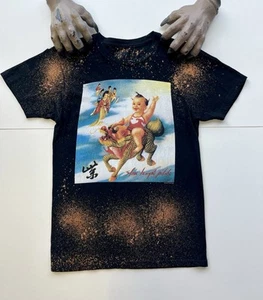 Stone temple pilots T-shirt Sz S Purple Album Cover Retro STP Tie Dye Tee - Picture 1 of 19