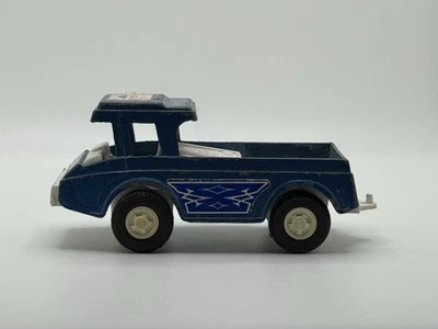Camioneta de rescate Tootsie Toy Toughs 1970 4" azul metálico EE. UU. Foto 1 de 4