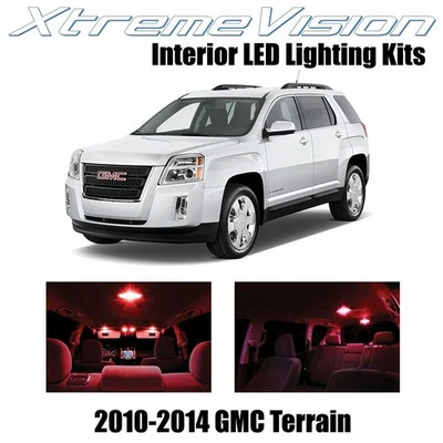 LED interior XtremeVision para GMC Terrain 2010-2014 (5 piezas) rojo Foto 1 de 4