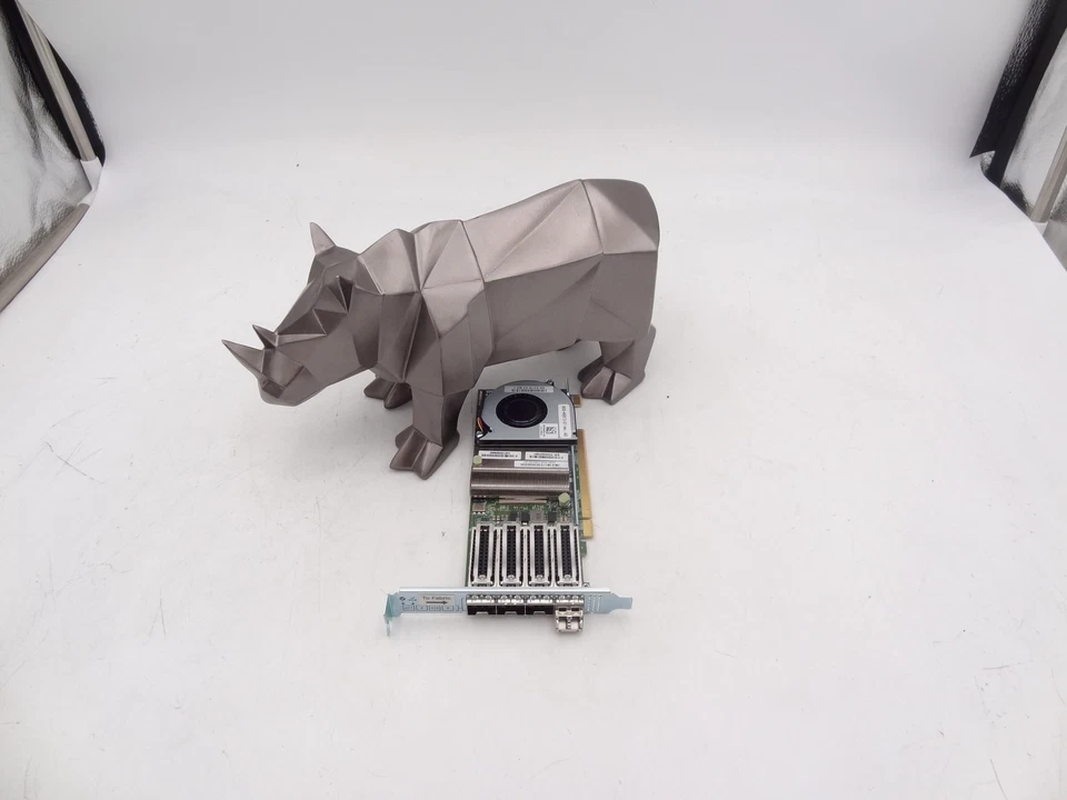 Cisco UCSC-PCIE-C25Q-04 UCS VIC 1455 quad port 10/25G SFP28 PCIe - Image 1 of 1