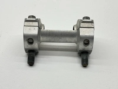 KTM 65SX 2015 abrazadera de montaje de manillar 7/8 pulgadas plateado manillar OEM moto de cross SX Foto 1 de 3