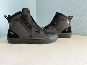 TCX Ikasu Zip WP Waterproof Black Reflex Motorcycle Riding Shoes Size 9 US Mens - Bild 1 von 11