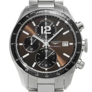 LONGINES WATCH GRAND VITESSE CHRONOGRAPH L3.636.4.66.6 AUTOMATIC BROWN MEN'S F/S - Picture 1 of 6