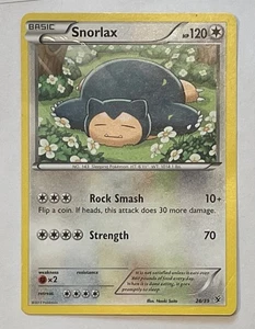 Snorlax 26/39 - XY Kalos Starter Set - Pokémon 2013 - Picture 1 of 5