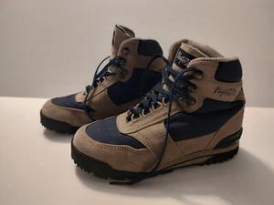 Vasque Clarion Lace Up Women’s Hiking Boots Size 7 Blue Gray Vintage 90's 7587 - Picture 1 of 8