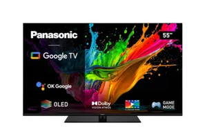 PANASONIC TV OLED 55"UHD 4K DVBT2/S2 GOOGLE TV TX55MZ800E - Foto 1 di 3
