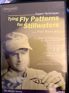 Tying Fly Patterns for Still Waters with Phil Rowley DVD Like New - Picture 1 of 2