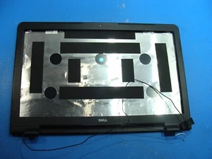Dell Inspiron 17 5758 17.3" LCD Back Cover w/Front Bezel Black 7FJ0C - Picture 1 of 4