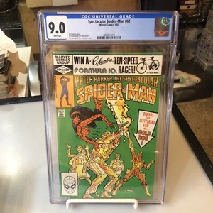 Spectacular Spider-Man #62 CGC Graded 9.0 Marvel 1982 Comic Book. - Picture 1 of 7