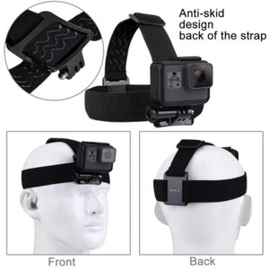 Wearing Headband Head Strap Mount fit for Hero 8 7 6 5 4 3 2 1 - Picture 1 of 7