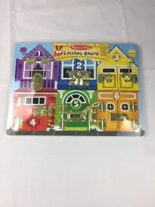 Melissa & Doug Wooden Latches Board #3785 BRAND NEW - Picture 1 of 3