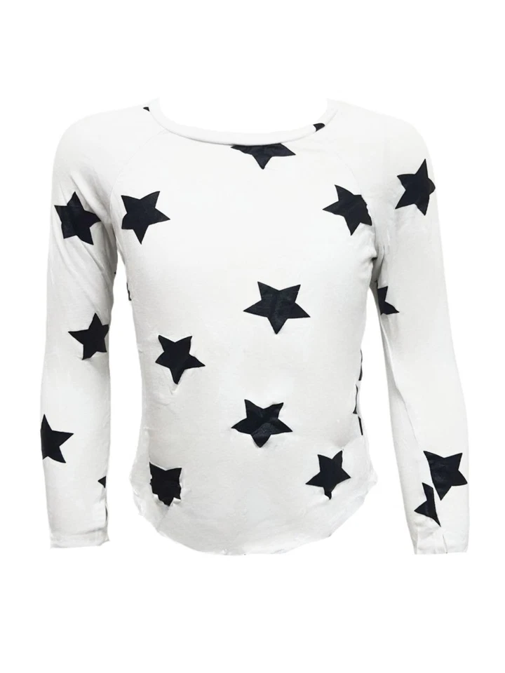 Camisa manga larga TEREZ estrellas blancas para niña #11297762 nueva con etiquetas Foto 1 de 2