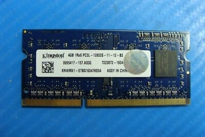 Dell 13 R2 Kingston 4Gb SO-DIMM RAM Memory pc3l-12800s knwmx1-etbs1 - Picture 1 of 2