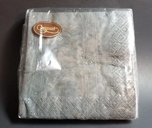 Neu in Verpackung 20 Stück Caspari Moire Muster Cocktail Servietten 5 x 5 Zoll Hergestellt in Deutschland - Bild 1 von 2