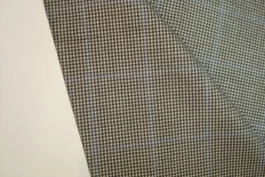 2.88 yd UK Wool Flannel Fabric Luxury 120s Suiting Jacket 9 oz Charcoal 104" BTP - Picture 1 of 5