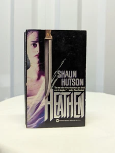 Heathen by Shaun Hutson - Vintage Warner Horror - Paperbacks from Hell - Picture 1 of 5