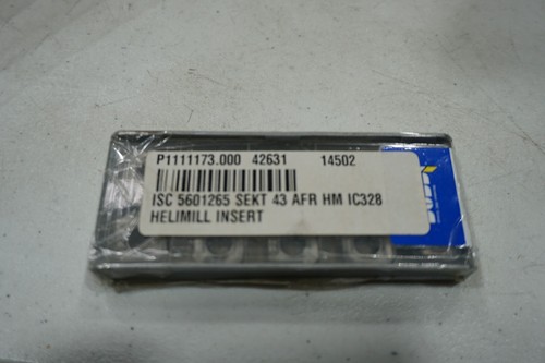 ISCAR MILL Carbide Milling Insert, 45° Finishing,TiCN Coated, 10/Pack ...