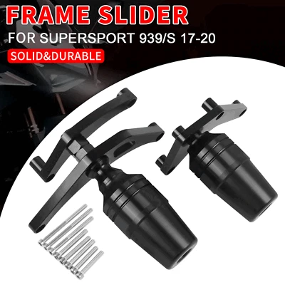 Protector de choque deslizadores de marco CNC apto para Ducati Supersport 939 939S 2017-2020 Foto 1 de 4