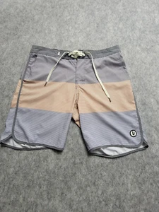 Vuori Cruise Swim Board 8" Shorts V314 Mens 32 Swim Trunks Striped 4 Way Stretch - Picture 1 of 21