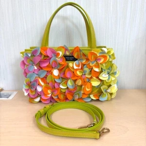 Kate Spade Sam Icon Bouquet Floral Embellished Small Tote Crossbody Bag - Picture 1 of 15