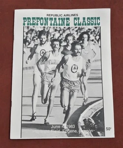 orig. 1983 Steve PREFONTAINE CLASSIC PROGRAM *Pre Classic* Hayward Field, Eugene - Picture 1 of 5