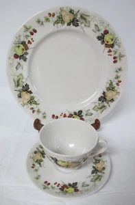 Beautiful Miramont Royal Doulton China Dinner Plate & Cup Saucer T.C.1022 - Picture 1 of 6