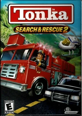 Tonka Search & Rescue 2 Pc New Boxed XP Police Firefighter Rescue Workers  - Image 1 of 2