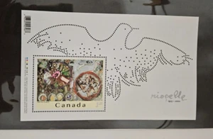 Canada 2003 Jean-Paul Riopelle #2003ii SS with 2 extra perf holes in wing - Picture 1 of 1