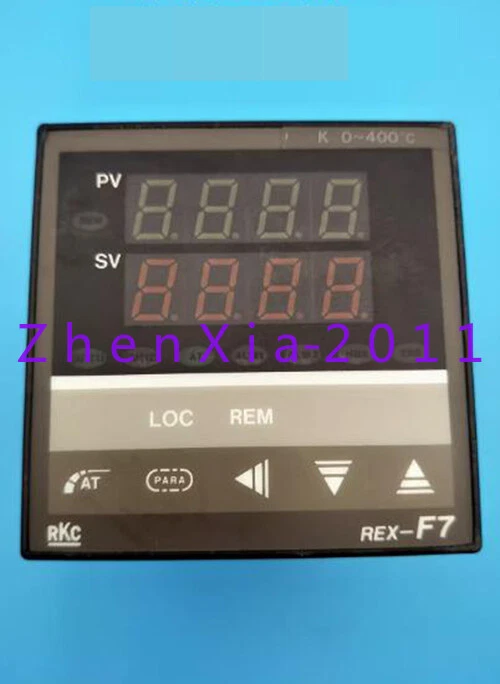 1PC Used RKC thermostat REX-F7 0-400 degrees by DHL/Fedex shipping - Image 1 of 2