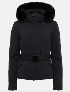 GOLDBERGH Womens Hida faux fur-trimmed ski jacket size UK10 - Picture 1 of 15
