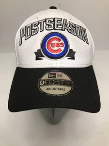 Chicago Cubs 2016 Postseason Adjustable New Era Hat NEW with Tags - Picture 1 of 7