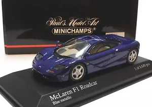 Minichamps 1:43 McLaren F1 GTR Blue - Picture 1 of 9
