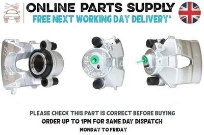 Brake Caliper Front Left For AUDI A3 1.4 1.6 2.0 TDI TFSI 8V S-TRONIC 2012-ON - Image 1 of 4