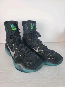 Nike Kobe 10 Elite Commander Basketball Shoes Sneakers Mens Size 11 Black Gym - Picture 1 of 17