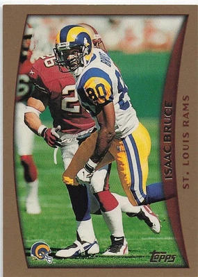 1998 Topps Base #260 Isaac Bruce St. Louis Rams - Image 1 of 2