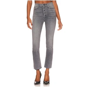 Mother Denim The Pixie Dazzler Ankle Fray In Digging Up Dirt Size 27 - Picture 1 of 10