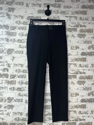 NWT! Club Monaco Women's Stripe Jacquard Pants - Black Size 0 $198 - Image 1 of 4